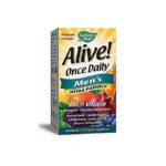 Nature’s Way Alive! Once Daily Men’s Multivitamin, Ultra Potency, Food-Based Blends
