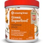 Amazing Grass Green SuperFood Powder Holiday Blend Pumpkin Spice