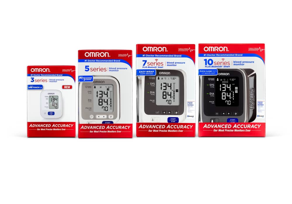 OMRON 3, 5,7 and 10series (ADVANCED ACCURACY)