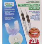 Primal Life Organics, Light Activated Teeth Whitening System, Peroxide-Free, 20 Treatments