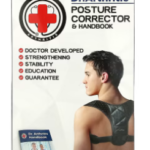 Doctor Arthritis, Posture Corrector & Handbook, Large, Black, 1 Corrector