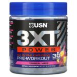 USN, 3XT Power, All-In-One Explosive Pre-Workout, Tropical Vibes, 10.58 oz (300 g)
