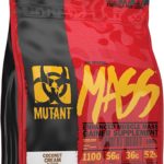 Mutant Mass Weight Gainer Protein Powder – Build Muscle Size and Strength with 1100 Calories – 56 g Protein – 26.1 g EAAs – 12.2 g of BCAAs – 15 lbs – Triple Chocolate