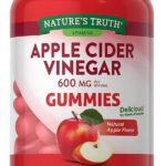 Nature’s Truth Apple Cider Vinegar Gummies | 600 mg | 75 Gummies | Natural Apple Flavor | Vegan, Non-GMO, Gluten Free Supplement