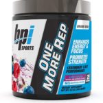 BPI Sports One More Rep Pre-Workout Powder – Increase Energy and Stamina – Intense Strength – Recover Faster – Beetroot – Carnitine – Citrulline – Berry Splash – 25 Servings – 8.8 oz.