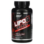 Nutrex Research Lipo-6 Black Ultra Concentrate | Thermogenic Energizing Fat Burner Supplement, Increase Weight Loss, Energy & Intense Focus |Capsule, 60Count | Black, Diuretic, Stim-Free, Night Time, Thyrolean, Intense, Hers |