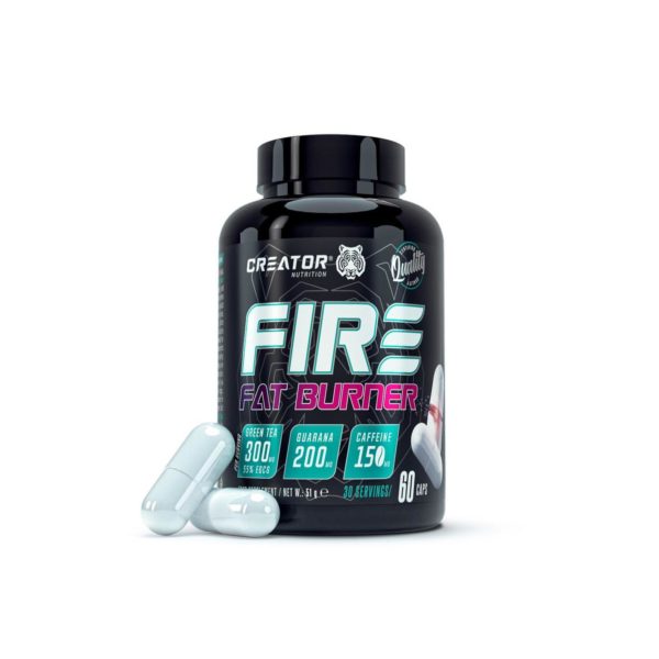 Creator Nutrition- FIRE FAT BURNER 60 Caps - Image 3