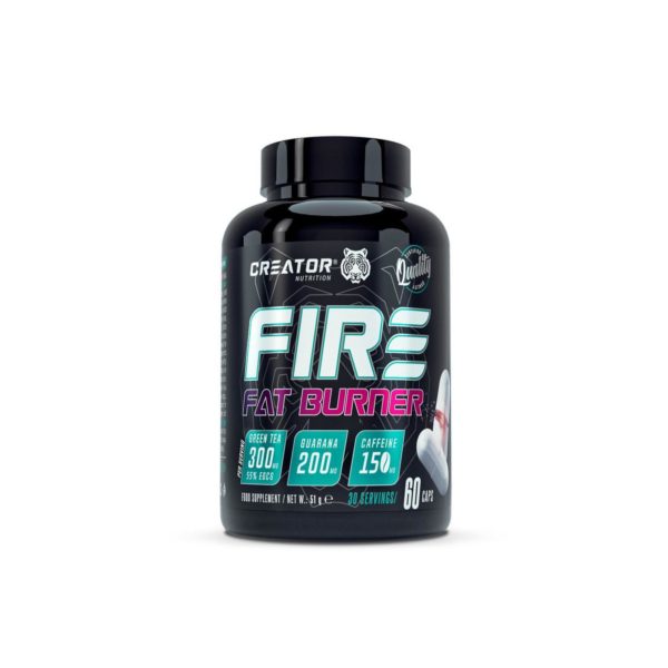 Creator Nutrition- FIRE FAT BURNER 60 Caps