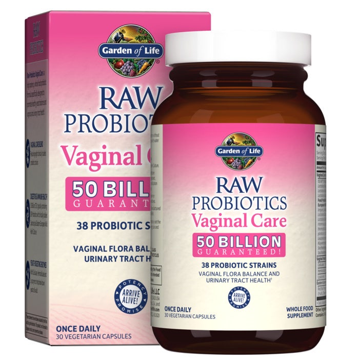 Raw Probiotics Vaginal Care Cooler 30 Capsules
