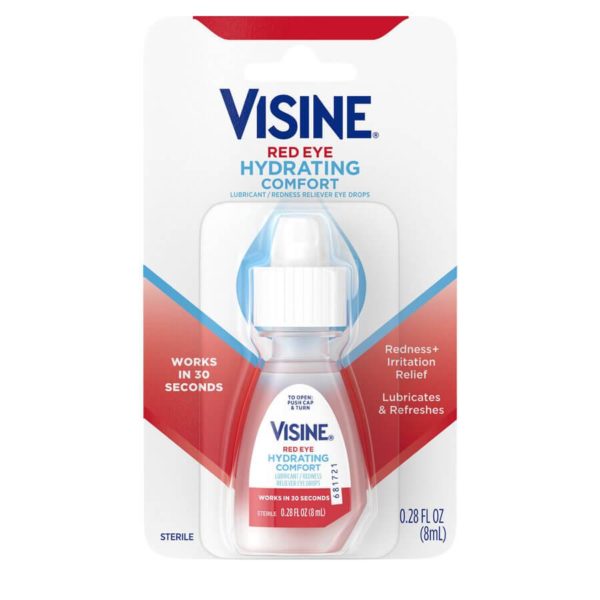 VISINE Red Eye Hydrating Comfort Eye Drops For Redness & Irritation Relief - Image 5