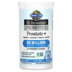 Garden of Life Dr. Formulated Probiotics Prostate+ – Acidophilus and Probiotic Supports Healthy Prostate and Digestive Balance – Gluten, Dairy, and Soy-Free – 60 Vegetarian Capsules