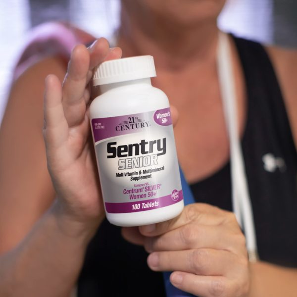 21st Century Sentry Senior Women 50 Plus Tablets, 100 Count - Image 2