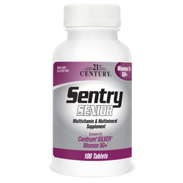 21st Century Sentry Senior Women 50 Plus Tablets, 100 Count