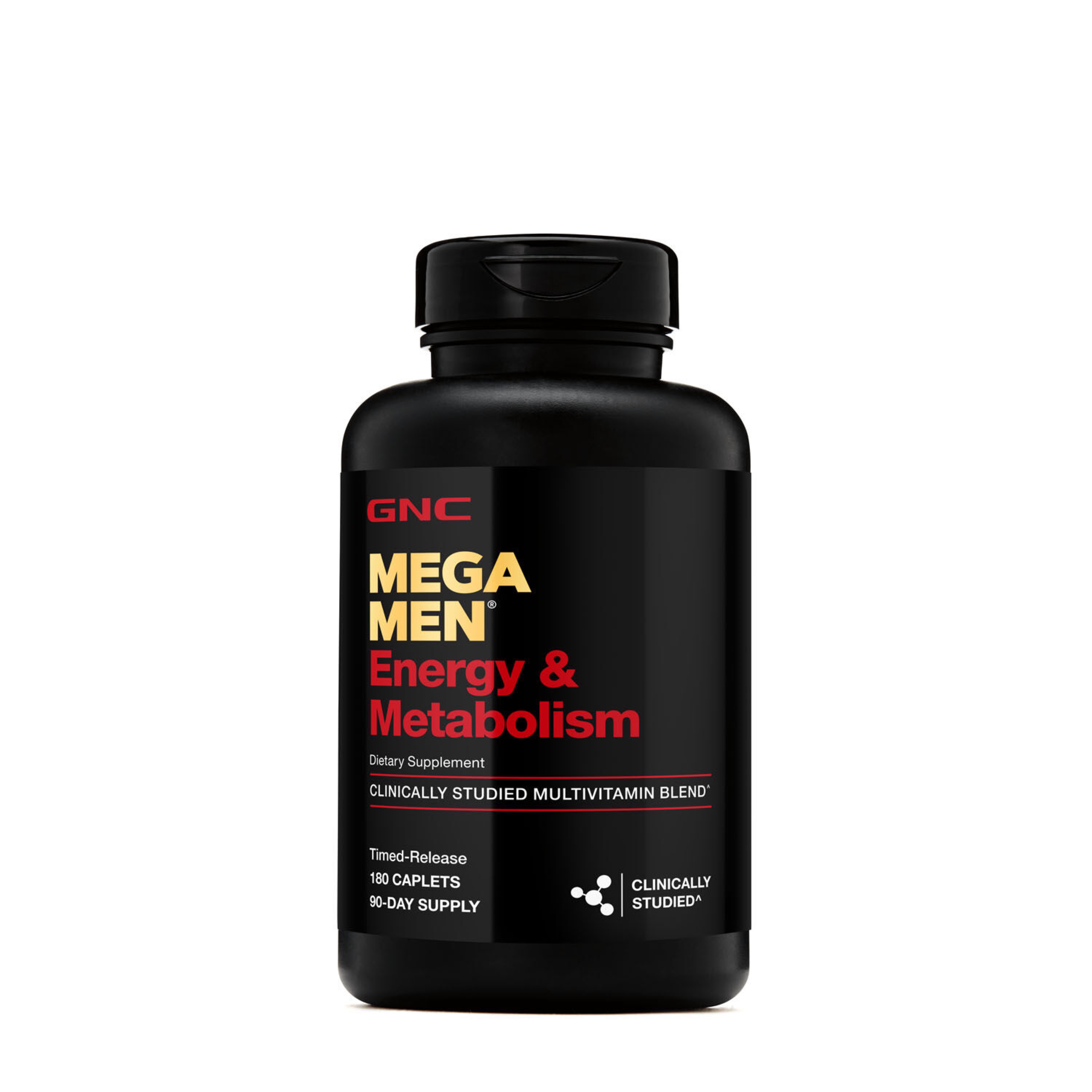 GNC MEGA MEN Energy & Metabolism Multivitamin – 180 Caplets