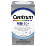 Centrum Men 50+ Multivitamin and Multimineral Supplement Tablets, 90 Count