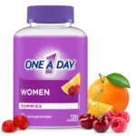 One A Day Women’s Multivitamin Gummies – Daily Gummy Vitamins For Women With Vitamins A, C, D And Zinc To Support Immune Function, Biotin For Healthy Hair, Skin And Nails, And More, 130 Gummies