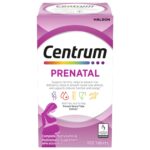 Centrum Prenatal Vitamin Tablet, Postpartum Multivitamin and Mineral Supplement, Essential Prenatal Vitamins, 100 Count