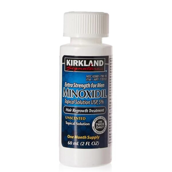 Kirkland Minoxidil 5% Topical Solution Extra Strength Hair Regrowth Treatment for Men - Image 4