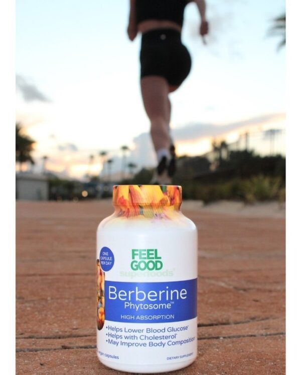 Feel Good Superfoods Berberine Phytosome, 120 Vegan Capsules - Image 2
