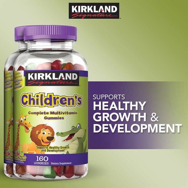 Kirkland Signature Children Multivitamin -160 Gummies - Image 2