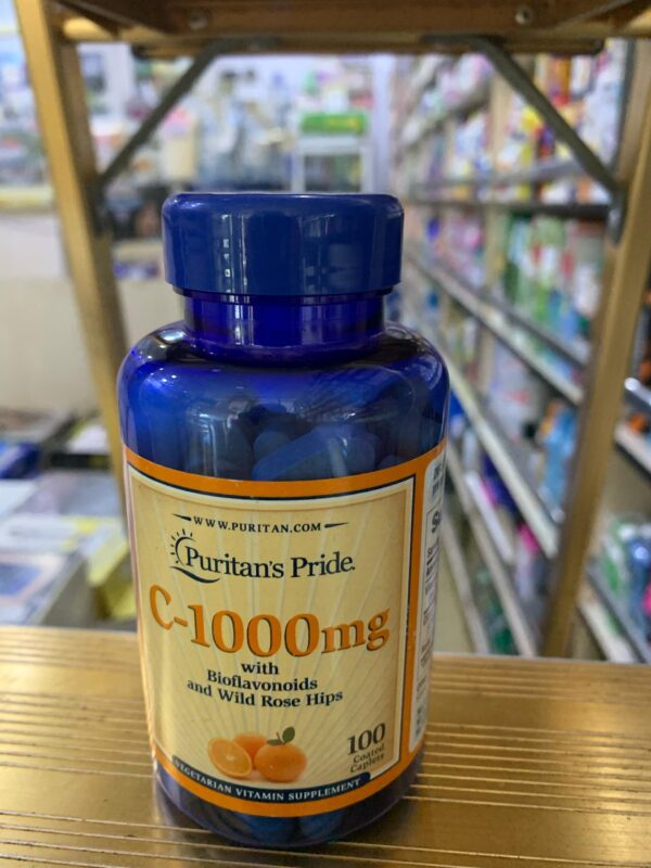 Puritans pride Vitamin C-1000 mg with Bioflavonoids & Rose Hips