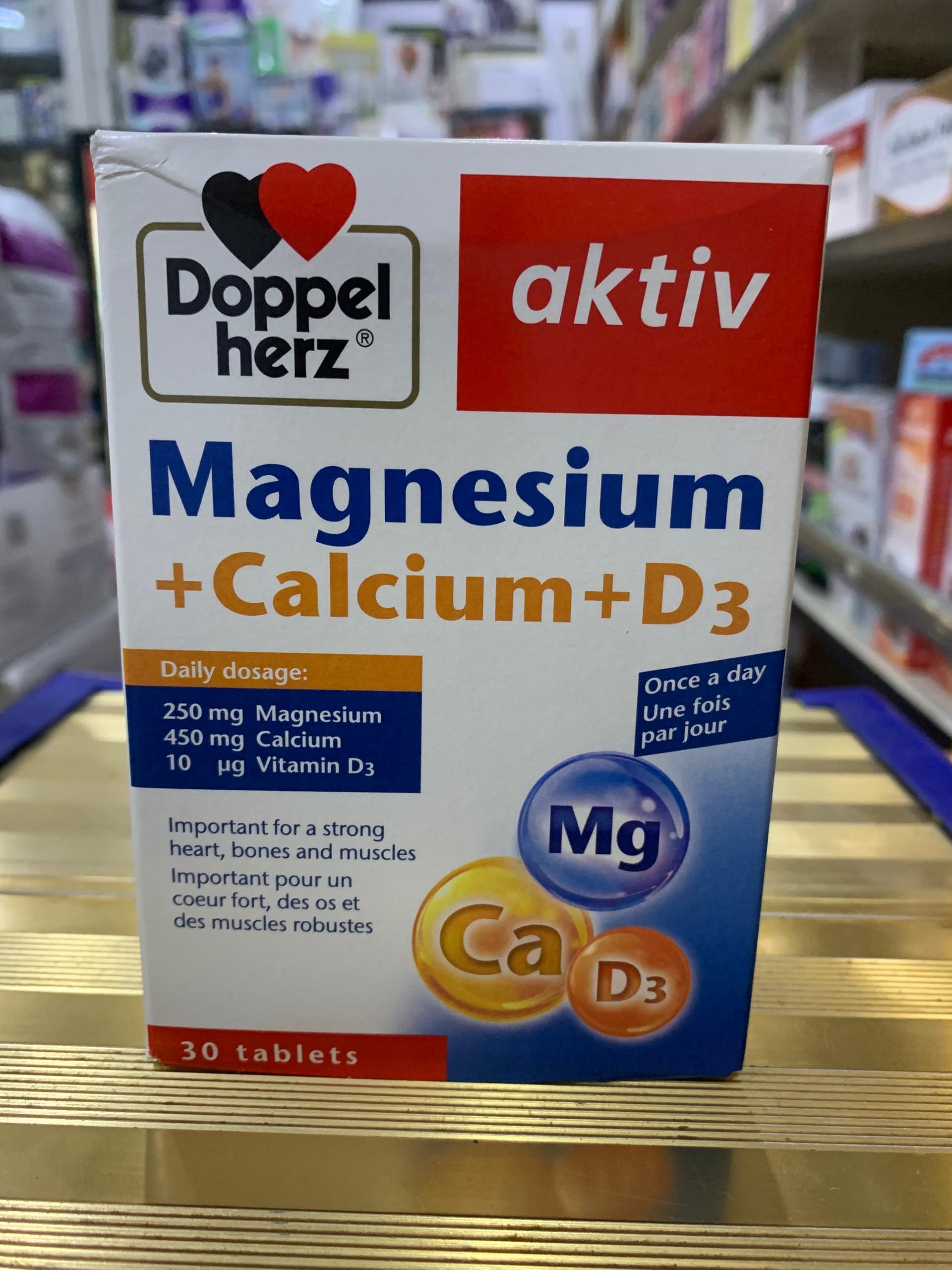 Doppelherz Aktiv Magnesium + Calcium + - Image 5