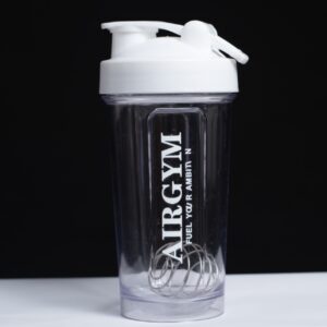 AIRGYM  Protein Mixing Stainless Steel Shaker Ball Bottle (1.2 inch）