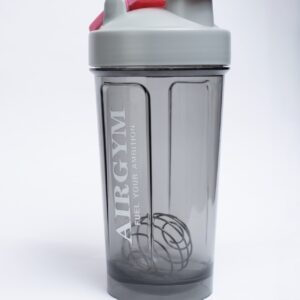 AIRGYM  Protein Mixing Stainless Steel Shaker Ball Bottle (1.2 inch）