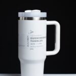 AIRGYM Quencher H2.0 Tumbler with Handle and Straw 40 oz | Flowstate 3-Position Lid | Cup Holder Compatible for Travel | Insulated Stainless Steel Cup | BPA-Free |