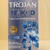 TROJAN Naked Sensations Pure Pleasure Lubricated Latex Condoms, 10 Count