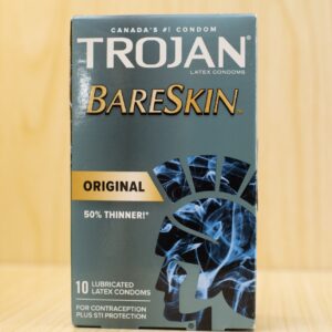 Trojan Bareskin Premium Thin Lubricated Condoms - 10 Count